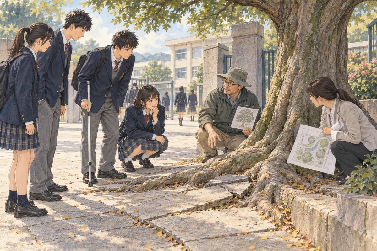 Lesson illustration:The Tree We Almost Removed