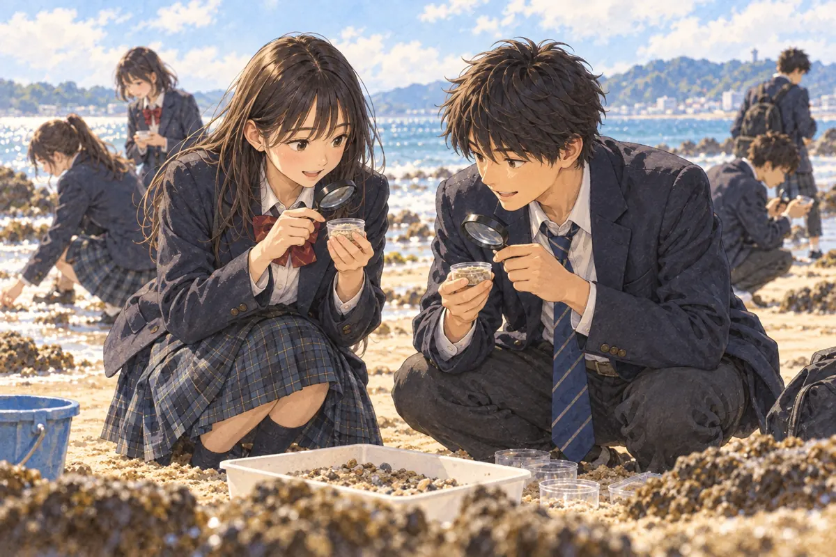 本课插图:The Plastic in the Sand Sample