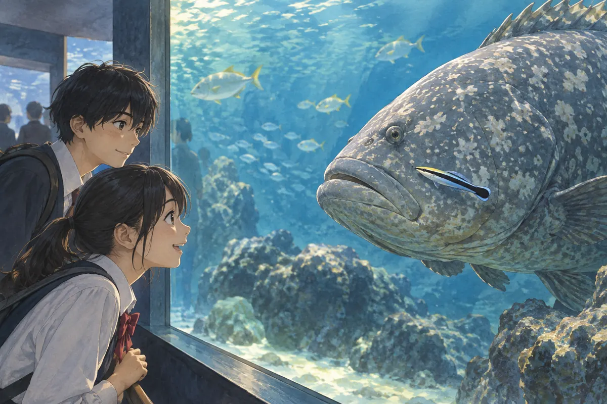 本课插图:The Fish That Cleaned Its Neighbor