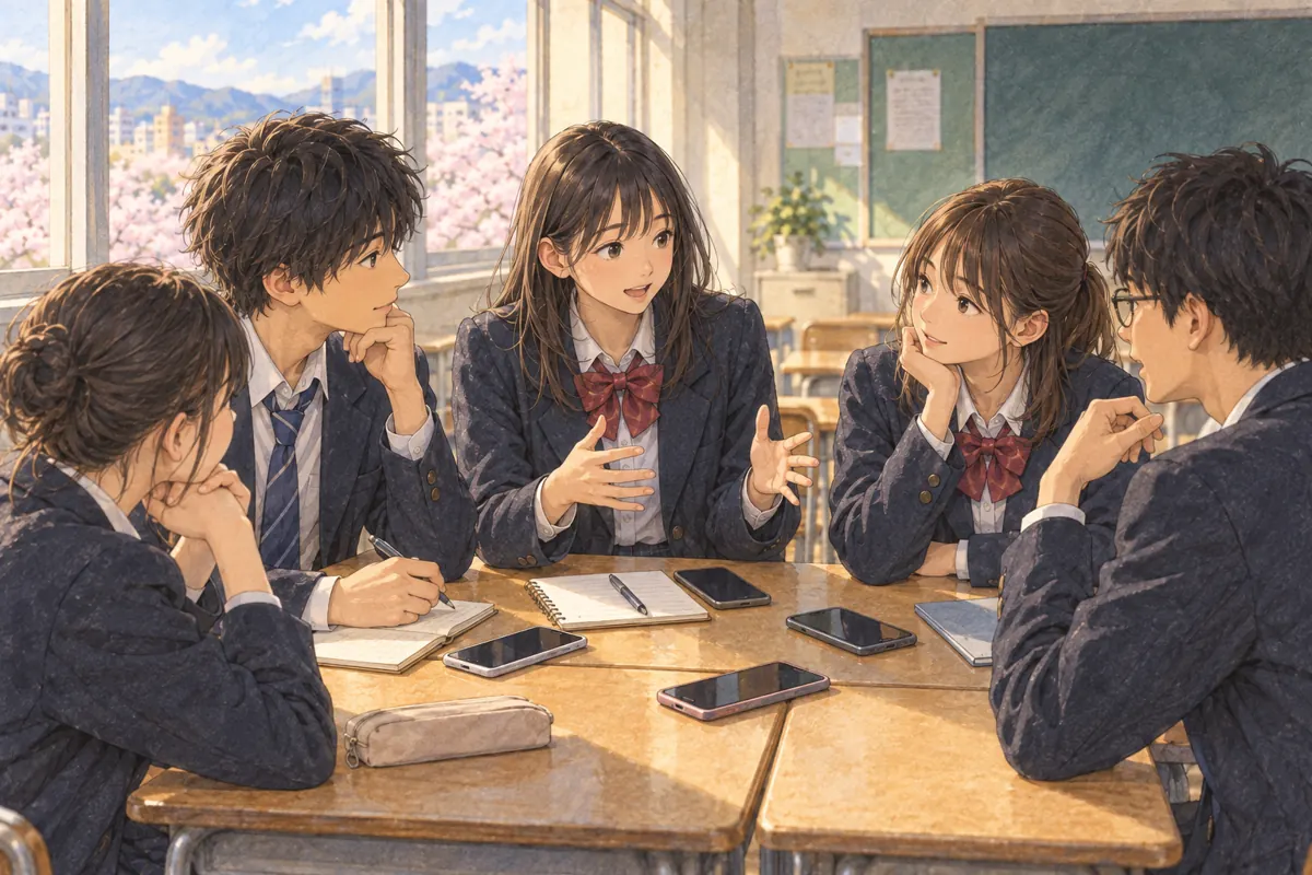 Lesson illustration:The Group Chat after Midnight