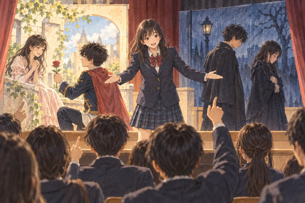 Lesson illustration：An Ending the Audience Chose
