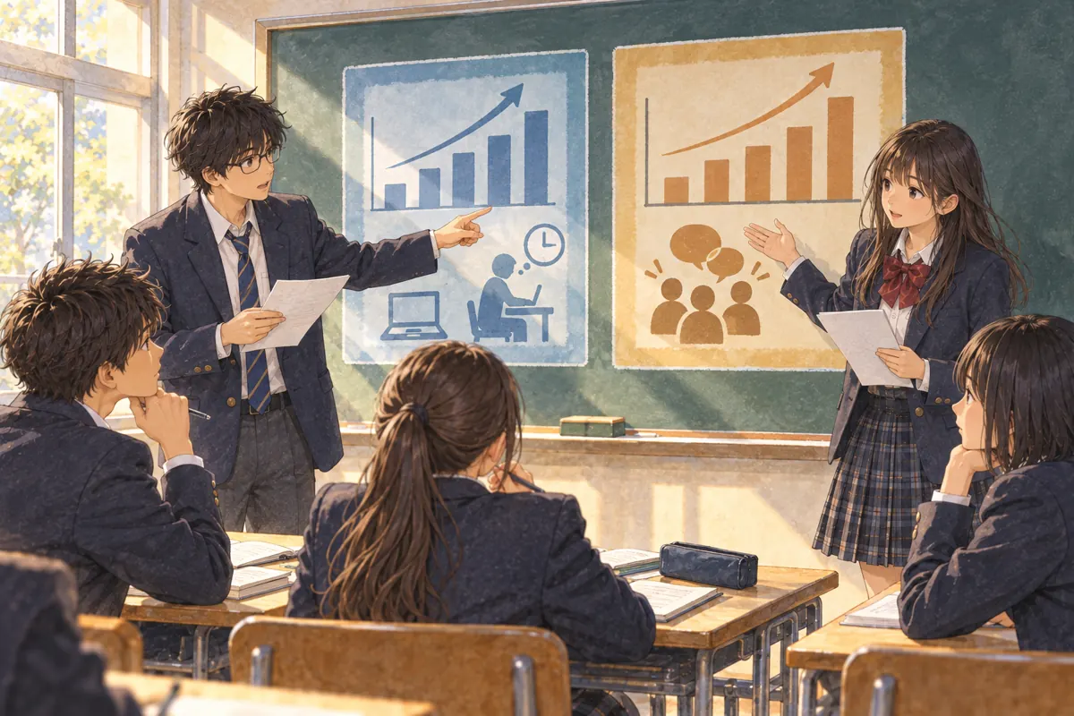 Lesson illustration:Two Reasons for One Trend