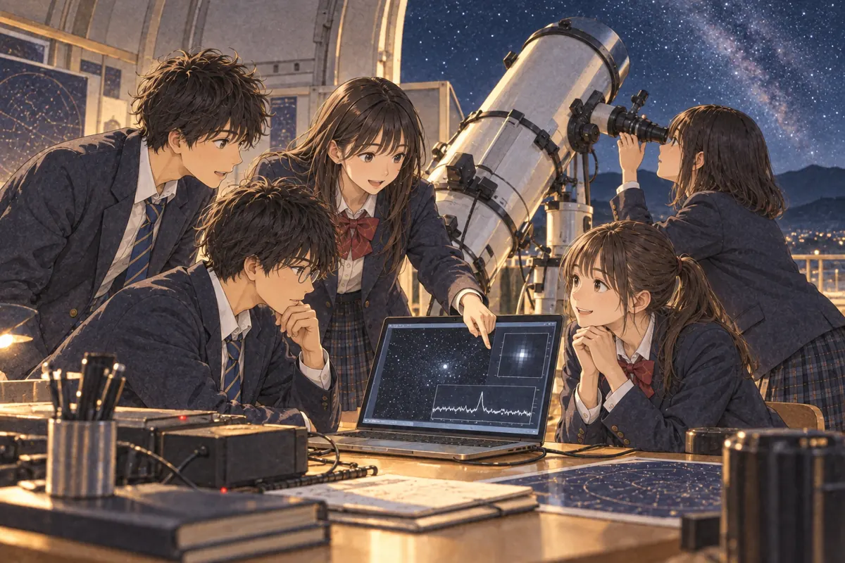 Lesson illustration:A Signal from the Night Sky