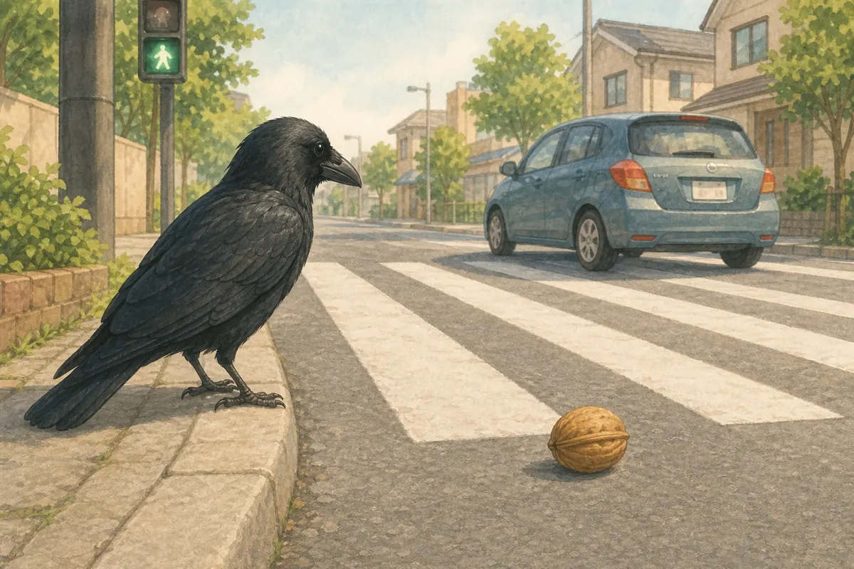 Lesson illustration:The Crow at the Crossing