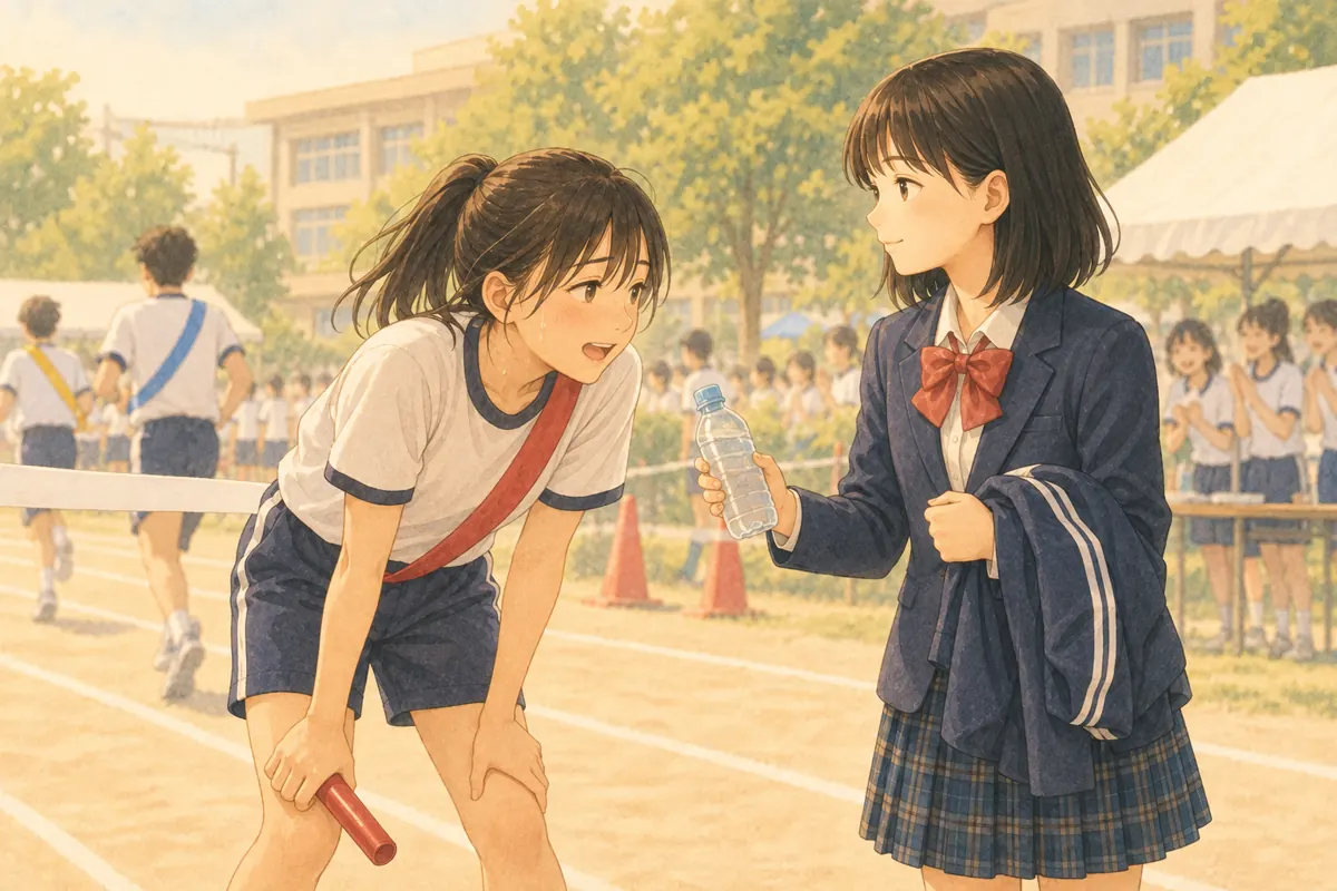 Lesson illustration：The Friend Who Cheered Quietly