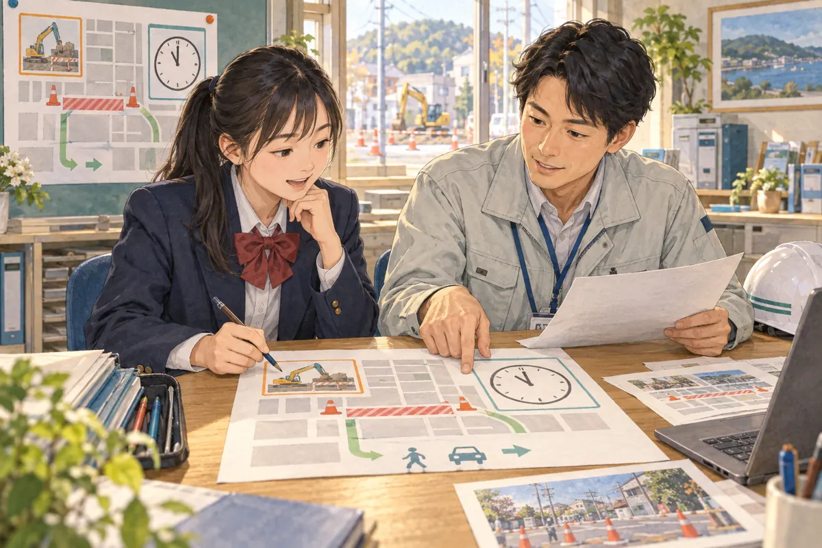 Lesson illustration：A Translation for the Town Notice