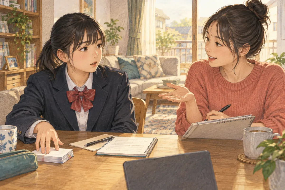 Lesson illustration:The Interview I Practiced Twice